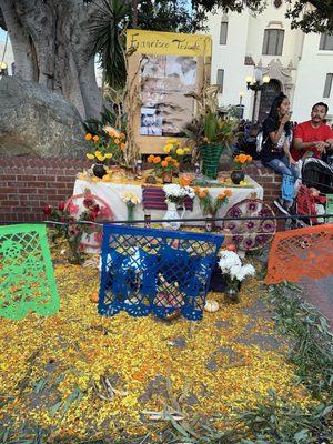 A Tribute Shrine A Free Event.  Dia De Los Muertos ( Day of the Dead) November 1, 2019 in DTLA on Olivera Street