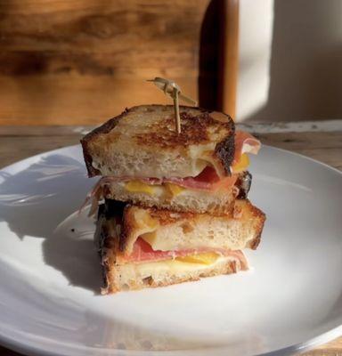 Prosciutto Grilled Cheese