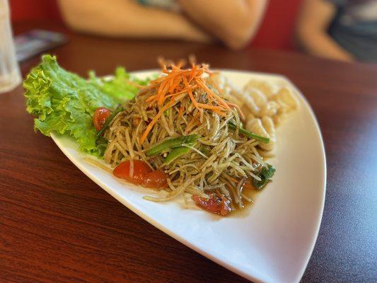 Papaya salad laos style