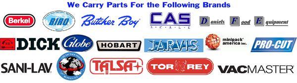 We Sell Parts & Service All these Brands!!!