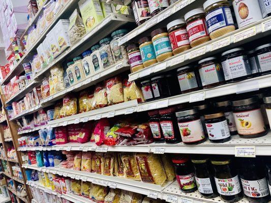 Aisles of European goodies