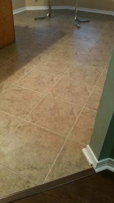 Porcelain Tile Installed by A1 Flooring