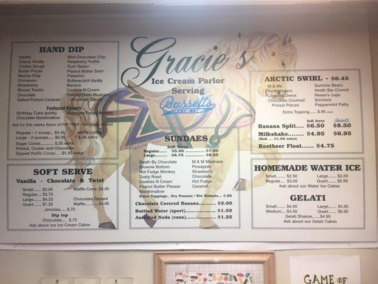 Gracie's Water Ice & Ice Cream