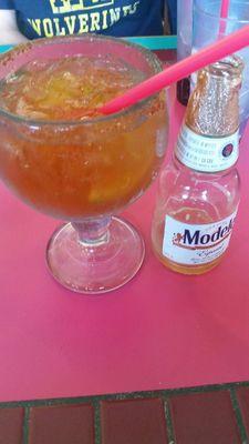 Started off with a Michelada