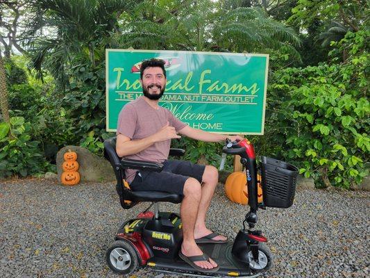 Exploring Tropical Farms in style with UGO Mobility!