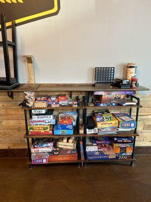 Game section for adults & kids!