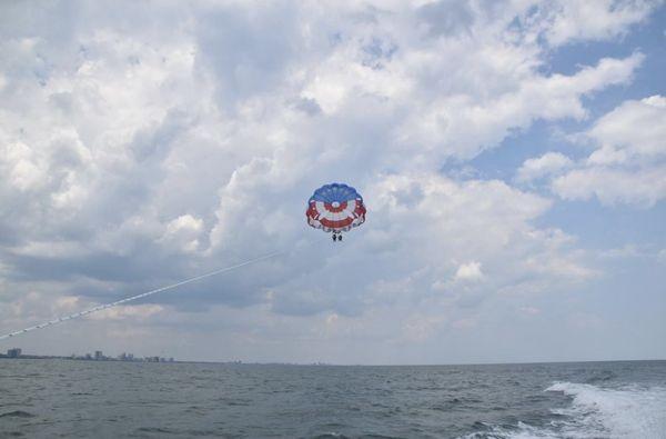 Parasailing!