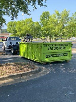 #Alpharetta #dumpster