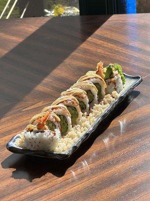 Try our Tempura Shrimp Roll !!