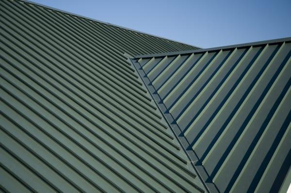 Standing seam Green Metal roof