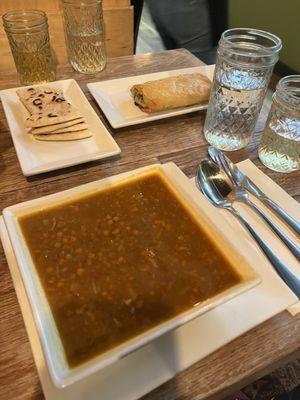 Lentil soup