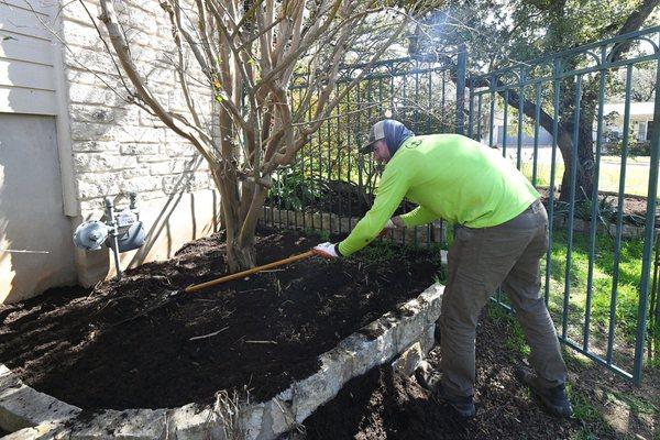 We love to mulch!