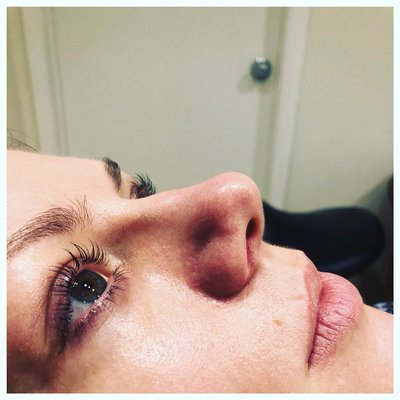 Eyelash lifting (perm), eyelash tinting and threading