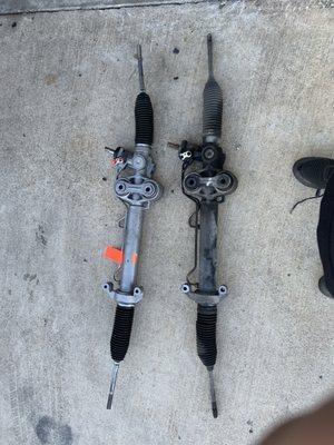 Rack & pinion replacement on a 2007 Chevy Silverado