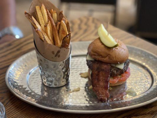 CP Wagyu Burger & House-Cut Fries