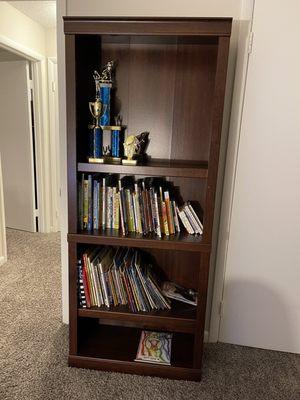 Book shelf Michael put together