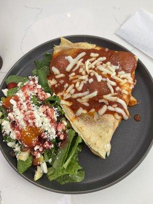 Pizza Crepe, Main Street Salad