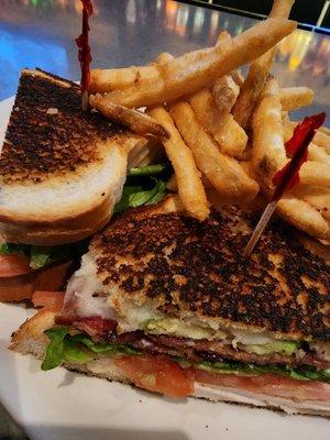 California chicken club(burnt bread)