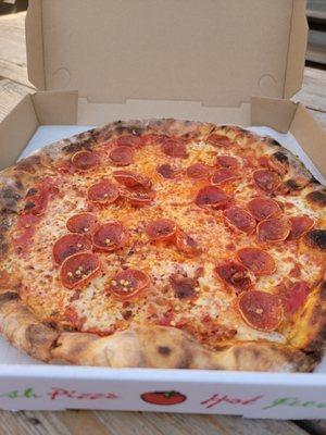 Pepperoni pizza