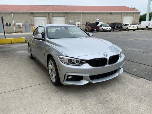 428i looking great after a fresh detail. Protected for months to come!