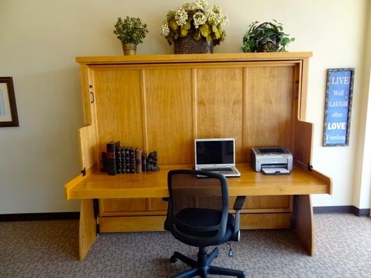 Disappearing Desk