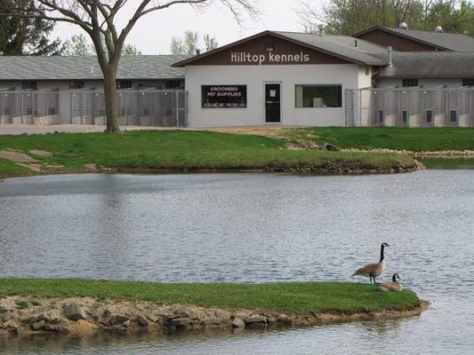 Beautiful, lakeside views.