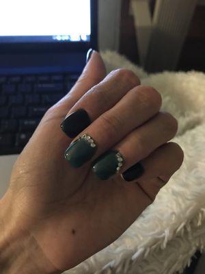 Go Eagles! My Super Bowl Nails!