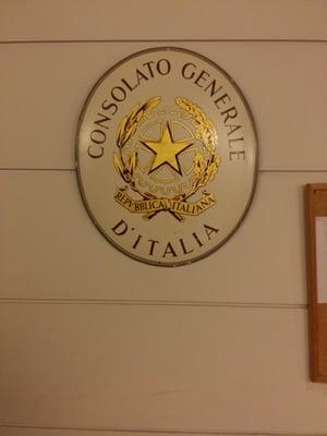 The official seal of the consulate.