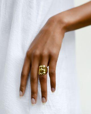 A bold ring from our Fall '22 collection, Venus