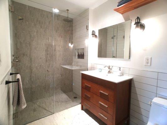 After - master bath reno