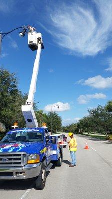 Communities in Tradition and Jupiter rely on Electrical Connections when upgrading street lights for safety and security.