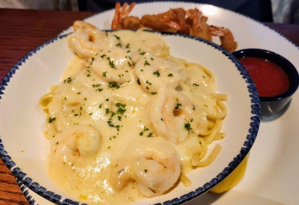 Shrimp Alfredo