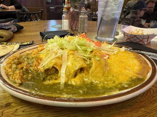 Enchilada platter!