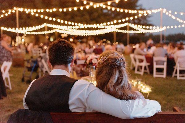 Wedding market lights