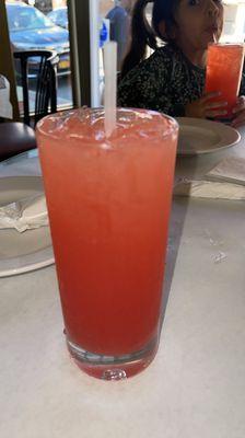 Strawberry lemonade  not too sweet and not too sour just PERFECT