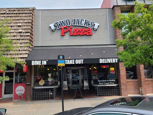 Two Jack's Pizza - outside