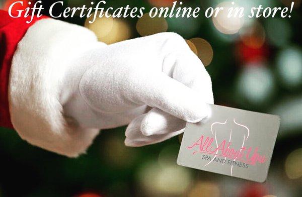 Last minute Christmas shoppers! Give the gift of relaxation! Gift Certificates available online or at spa! (405)740-9836