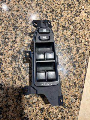 Used master switch assembly , 06 Lexus