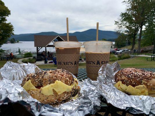 Everything bagels were amazing!