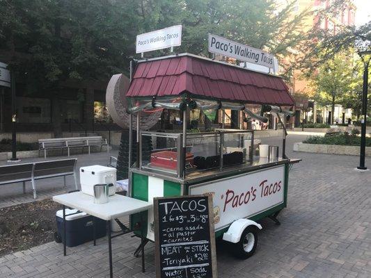 Paco's Tacos in the Ped Mall.