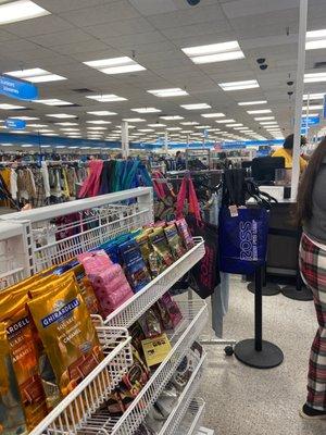 The store floor from cashier angle.