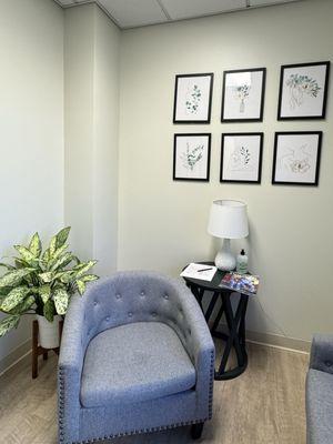 Mammogram waiting area