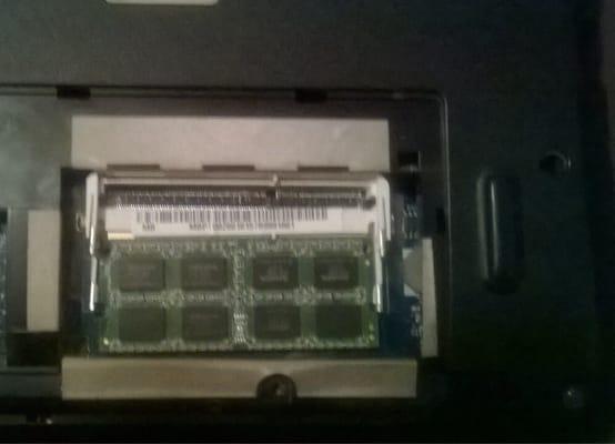 When I opened my computer one slot of 4G RAM was missing. I had BOTH of these slots filled. They steal!