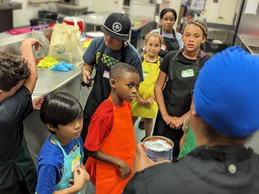 My son loves the cooking class, he can't stop talking about it afterwards and can't wait till the next class.