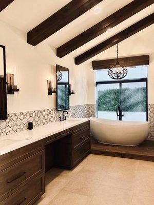 Master bathroom