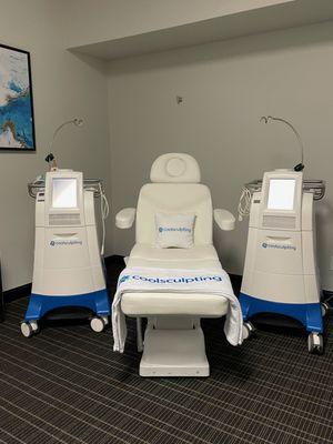 Platinum Sculpt Coolsculpting room.