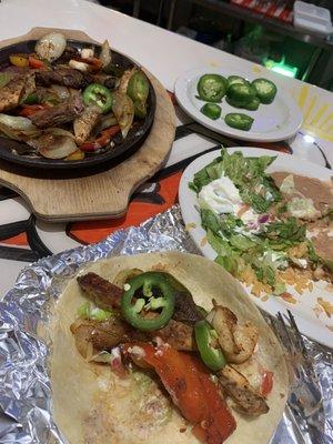 Combo fajitas