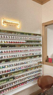 So many nail colors!