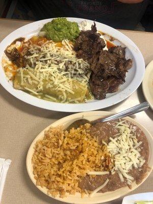 Enchiladas Combo