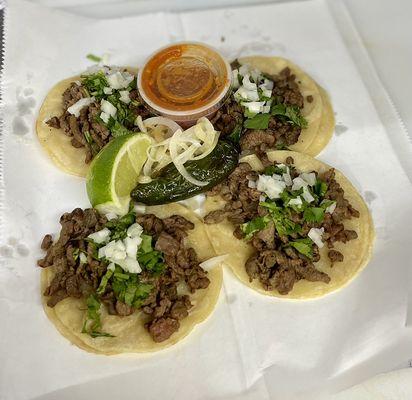 Tacos de asada